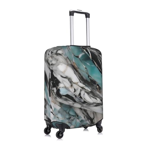 Marble Tsa Approved Luggage Cover For 18-32 Inch Suitcases Scratch-Resistant Stretch Luggage Cover3