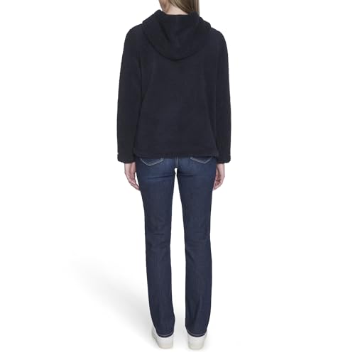 Image of Nautica Women's Solid Sherpa Zipup Hoodie Jacket