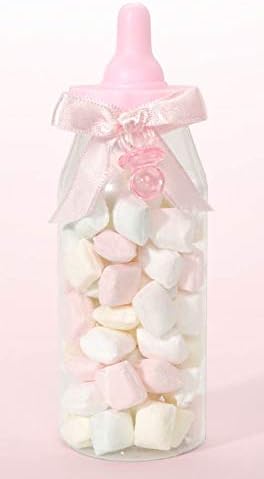 Miniatura 2 de Darice 1406-057 Favor, biberón, 5 pulgadas, rosa (paquete de 12)