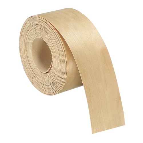 Bande de bordure en bois de bouleau thermofusible ruban adhésif meubles 5,1 cm
