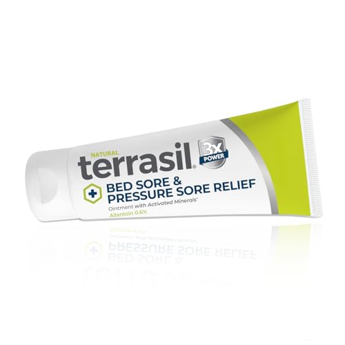 terrasil Bed Sores Treatment Cream & Pressure Sores Cream – Natural Ingredients for Healing of...