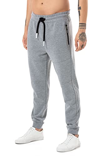 RED BRIDGE Pantaloni da Tuta Sweatpants Joggers in Stile Batik Grigio M