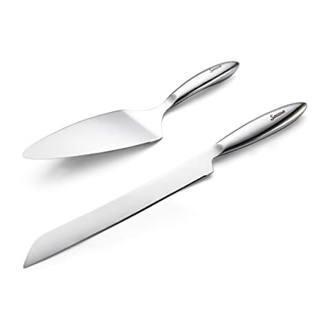 Savora Cake Server, Standard, Stainless Steel Cover
