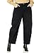 The Drop Women's Zoe Balloon Leg Shape High-Rise Jean, Jet Black, 28