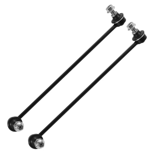 Image of Detroit Axle - 8pc Front End Kit for 2015 2016 2017 2018 2019 2020 2021 Kia Sedona, 2 Lower Control Arms with Ball Joint 2 Sway Bar Links 4 Outer Inner Tie Rods Replacement