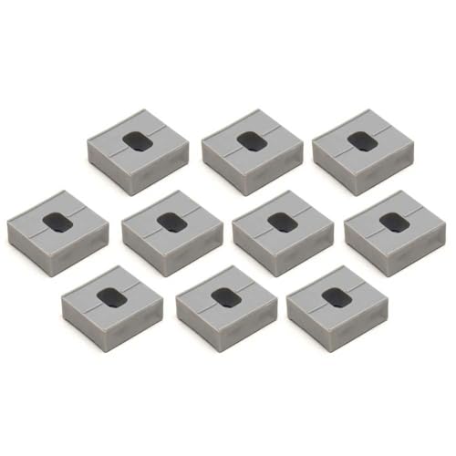 Jet Pontoon Boat Rail Spacers 7006 | 1 1/2 x 1 3/8 Inch Gray (10PC)