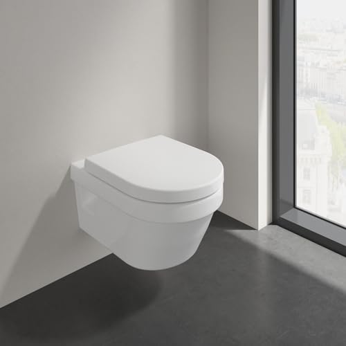 Villeroy & Boch D-vorm WC-bril wit