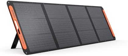 Jackery SolarSaga 200W Portable Solar Panel,IP68 Foldable Bifacia...