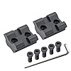 Gotical | 2-PC Each 21.2 Inch Long Savage 70459 Rascal Scope Mount Base Kit Rail Hard Anodized Aluminum w/Matte Black Finished