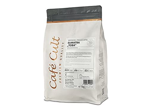 Los 10 mejores cafés en grano Sumatra Café Cult - Café Indonesia Sumatra Toba en bolsa de 1 kg