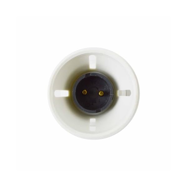 Status Ceiling Rose Battern Lamp Holder, White - Image 4