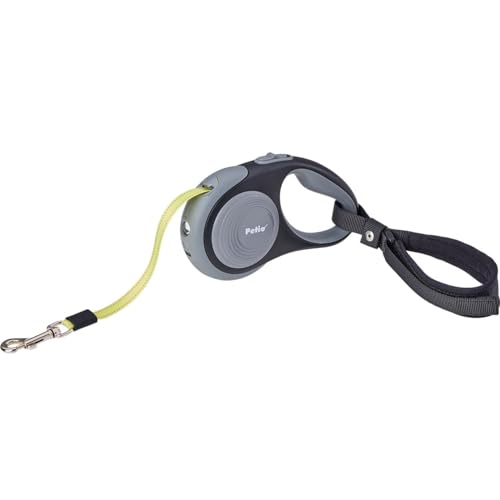 ペティオ (Petio) 犬用伸縮引ひも リールリード ナイトウォーカーＥＸ SM グレー