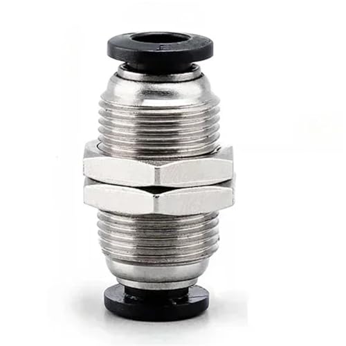 Raccord pneumatique droit PM 10mm pour l'aménagement d'ateliers et machines