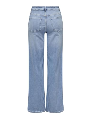 ONLY Female Jeans mit weitem Bein ONLMADISON Hohe Taille Weiter Beinschnitt Jeans – Bild 5