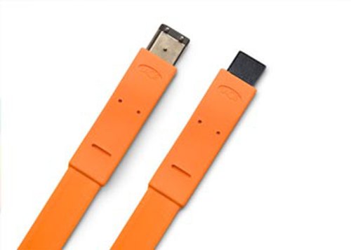 LaCie FireWire 400 to FireWire 800 Flat Cable (130849)