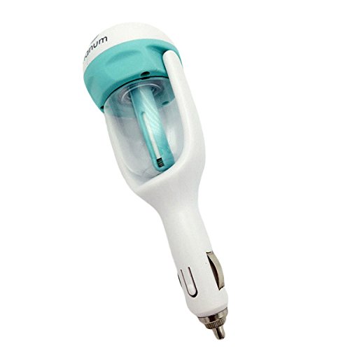 YONGYAO Purificador de Aire de humidificación Coche Aroma AromaLa Terapia difusor de aceites dc12v Filtro de Aire negativeion-Rosado