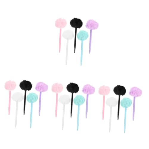 Stylos à bille peluche DOITOOL pour une écriture fluide sans fatigue chez l'étudiant