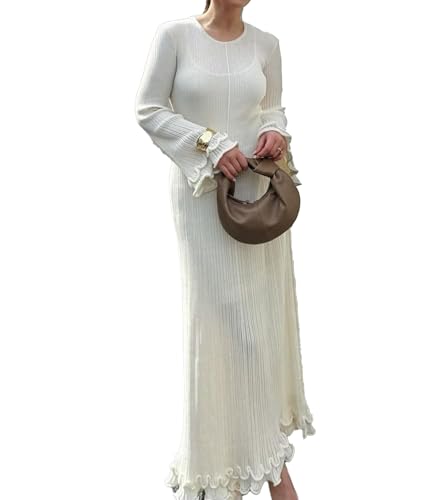 ワンピース OCEAN BREEZE ELEGANT KNIT DRESS Ocean Breeze Elegant Knit Dress / 抹茶(matcha) – AMATERASJAPAN