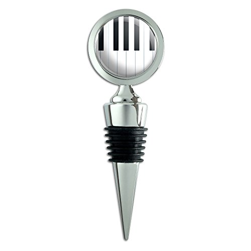 Piano Keys Music Wine Bottle Stopper