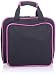 Janome 002DERBYTOTEBLK Small Sewing Machines Tote Bag, Canvas, for 1/2 and 3/4 Size Machines