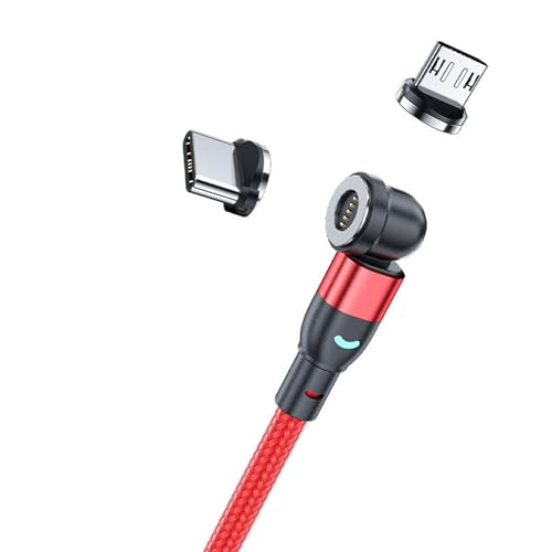 Amazon.co.jp: 磁石充電ケーブル9 pin 540度回転18 W 3 A急速