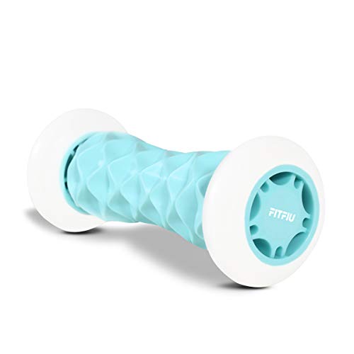 FITFIU Fitness FOOT-PAT Voetmassageroller blauw spiermassageapparaat reflexzones massage ontspanning plantaire verlichting krampen en voetpijn