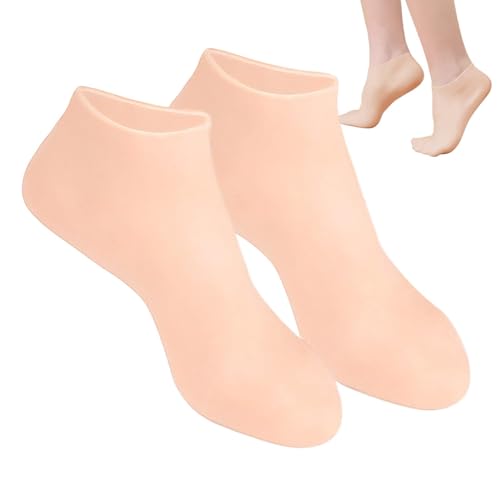 Calcetines de pie hidratantes para mujer, calcetines de silicona para mujer - Calcetines de pie aptos para piel de silicona líquida,Manta de cuidado de spa diseño ergonómico para anni