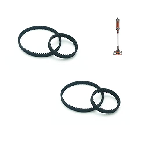 CPAI Replacement Belts for Shark APEX UpLight Lift-Away DuoClean Vacuum, Compatible with Models LZ600,LZ601,LZ602,LZ602C (4 Belt)