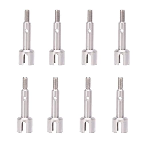 Essieux de roues Wltoys 144001 kit 8 pièces métal anti-déformation