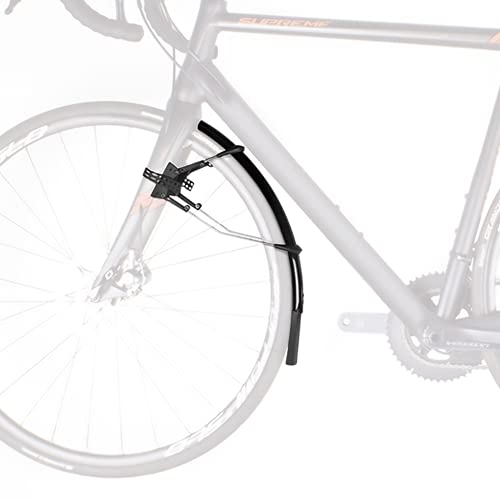 SKS Alemania Set Raceblade Pro Negro Guardabarros, Ideal para Bicicletas de Ruta, Peso Ligero, Spoiler Extra Largo, Incluye Abrazaderas y Material de Montaje miniatura 4