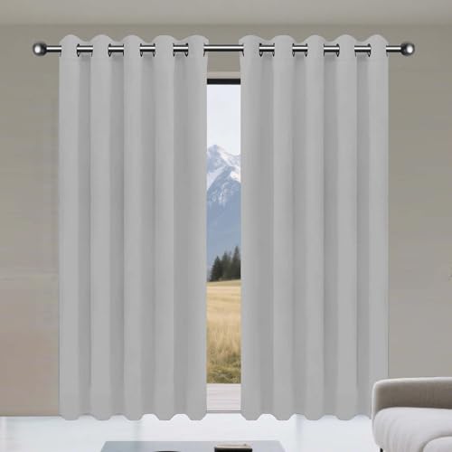 Rideau occultant en polyester doux de haute qualité à design moderne - 2