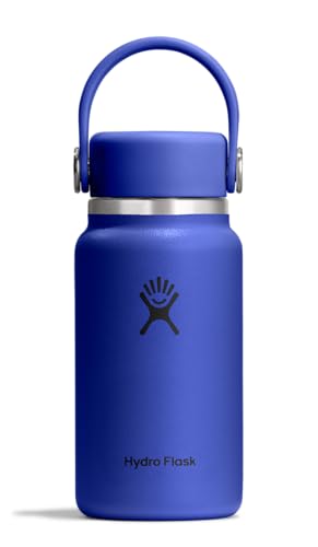 Image of Hydro Flask Micro Bottle - Insulated Mini Leak Proof Flask for Purse or Pocket in 6.7 Oz Capri Blue