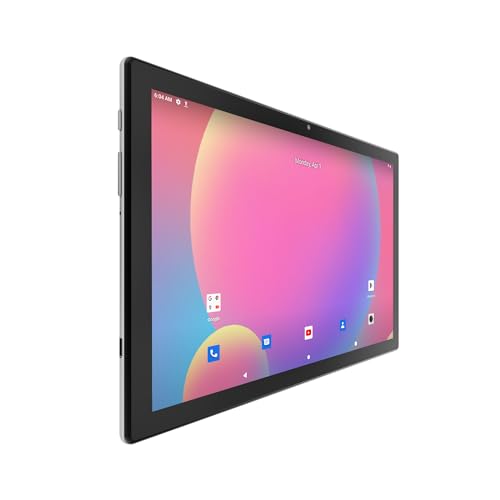 Image of DOMO Slate SLP9 OS12 T310 10.1-Inch 1920 x1200 IPS LCD, 4G Tablet PC, 4GB RAM, 64GB Storage, 1TB Expandable, Dual SIM, Android 12 | GPS, Bluetooth [Grey]