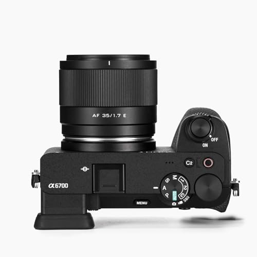 VILTROX 35mm F1.7 E-Mount Large Aperture APS-C STM Auto Focus Prime Lens for Sony E-Mount Camera FX3 A7C A7RII A7SII A7II A7RIII A7IV A7RIV A9 A1 ZVE1 A93 A6700 A6600 A6500 A6400 ZV-E10 FX30 ZV-E10II