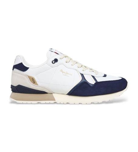 Basket Pepe Jeans Brit Ivy M pour homme au design casual chic