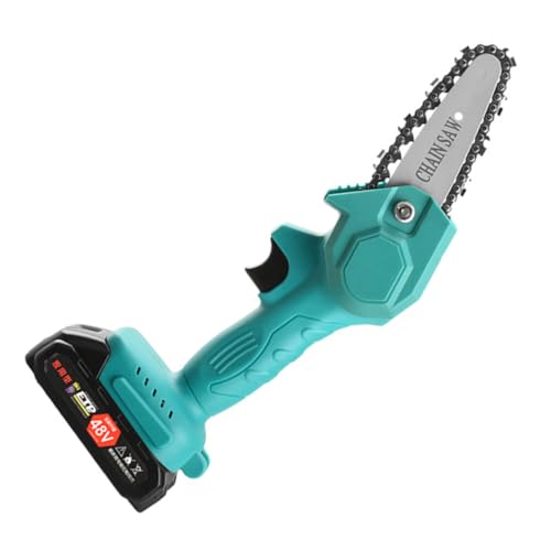 SEWOART Eléctrica Recargable Mini Motosierra Sola Mano Para Motosierra Eléctrica Para Jardín Enchufe Ue