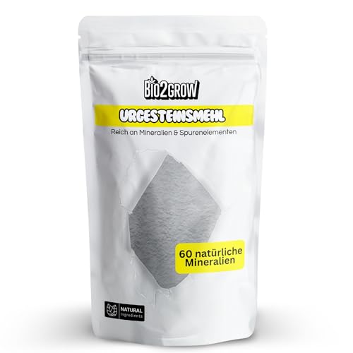 Bio2grow Urgesteinsmehl 1KG - Bodenverbesserer & Pflanzenstärkung - Natürlich & nachhaltig