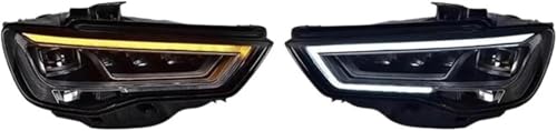 Zyfto Bombillas de faros de coche 1 par de faros LED para A3 2014-2016(For Halogen)