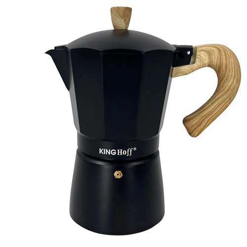 KINGHOFF KH-1886 Cafetière à expresso 6 tasses 300 ml