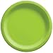 Kiwi Green Big Party Pack Round Paper Plates - 6 3/4