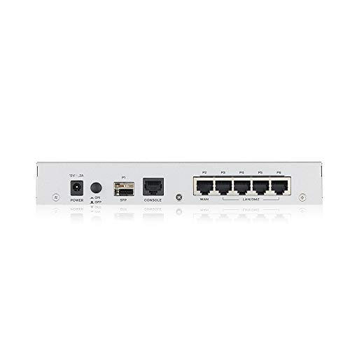 Image of Zyxel USGFLEX100 Network Dual Band Ethernet 900 Mbps Security Gateway |UTM Firewall Appliance| Support VPN Connection|Bundled 1-Year License Services (Web Filtering /Anti-Malware /Email Security)