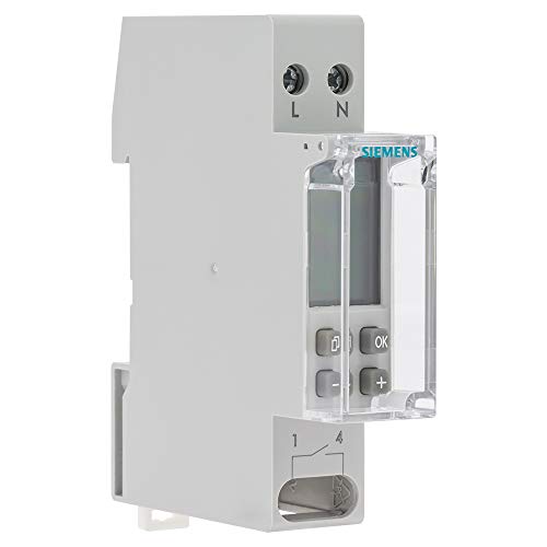 Horloge hebdomadaire digitale compacte automatique Siemens 1 module