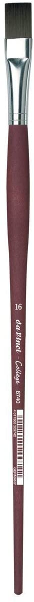 da Vinci College 8740 Synthetic Brushes 2,4,6, 8,10,12,16.e da Vinci College 8730 Pennelli Sintetici, 0,2,6. per Pittura acrilica, a Olio e a Tempera