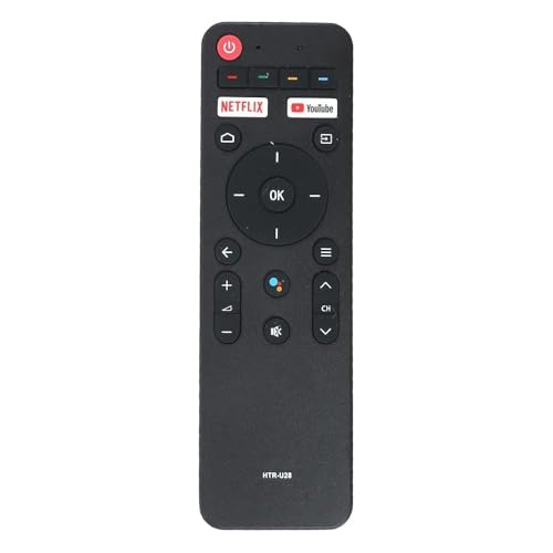 Image of BLACKSHEEP Remote Compatible with Haier Smart LED UHD HD TV Remote Control HTR-U28 with Netflix and YouTube Hotkeys and Without Voice Function-Black