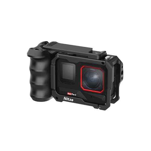 Nitze Street Snap Grip Kit for Insta360 Ace Pro 2/Ace Pro/Ace - T-IN04B