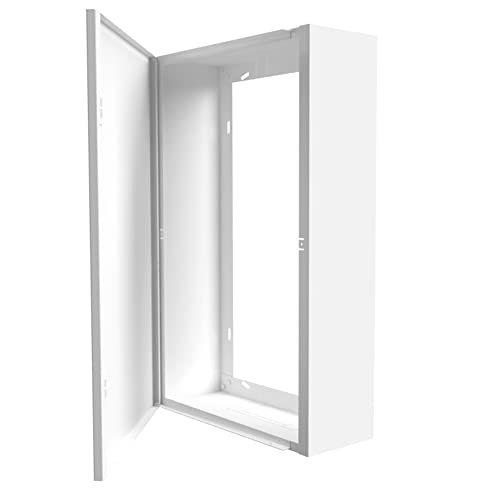 Coffret d'habillage pour tableaux électriques en acier blanc - H 540 x L 340 x P 140 mm - Réf. RCH100 - Marque ATOLE