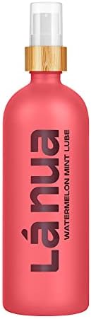 La Nua Strawberry Coconut Edible Water-Based Lubricant Clean Effective Ingredients Delicious, Long-Lasting, Toy Safe, Non Sticky & Hypoallergenic Pure Luxury While Being Sustainable for Our Planet