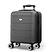 LUGG 15 Inch Jetset Lightweight Travel Cabin Bag Carry On Approved Suitcase ABS Shell Protection Water Resistant & Safe Locking System Easyjet Free Under seat Luggage (45x33x20cm)