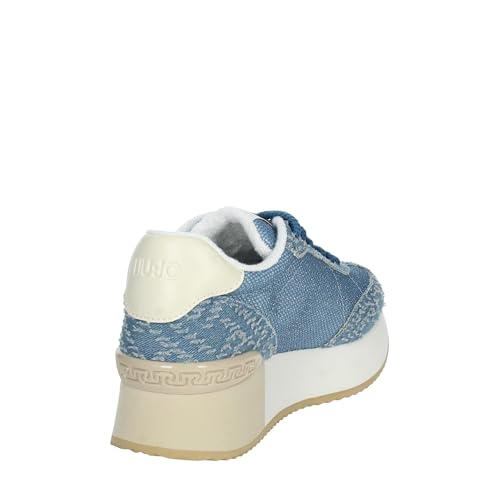 Baskets à plateforme Liu Jo Dreamy 03 en cuir premium finitions luxe