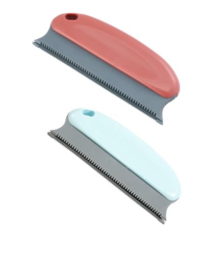 QLEUIFT 2 PCS Spazzola per la rimozione dei peli di Animali Domestici, Spazzola per Rimuovere peli di Animali Domestici, per Rimuovere Divano, funiture, tappeti, Vestiti per la rimozione peli Gatti